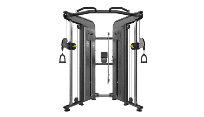 H2 ケーブルマシンならエコレコフィットネスがおすすめ ケーブルマシンは、トレーニングのバリエーションを広げられることから、多くのジムで導入されている設備です。 エコレコフィットネスでは、全身トレーニングに対応できる業務用ケーブルマシンを多数ラインナップしています。 H3 JEC-005 デュアルアジャスタブルプーリーEX