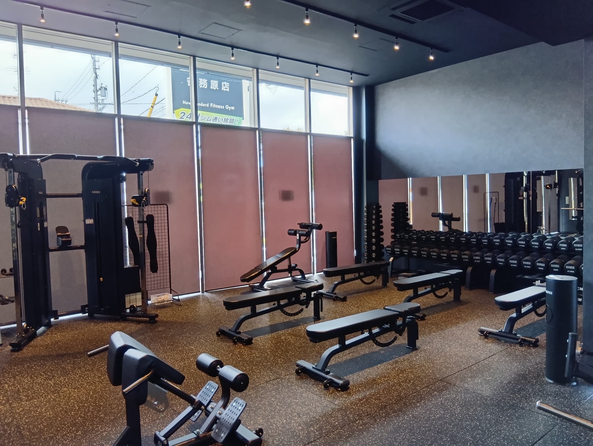 フリーウエイト・プレートロードエリア1