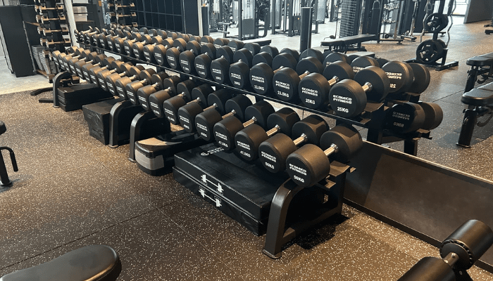 フリーウエイト・プレートロードエリア1