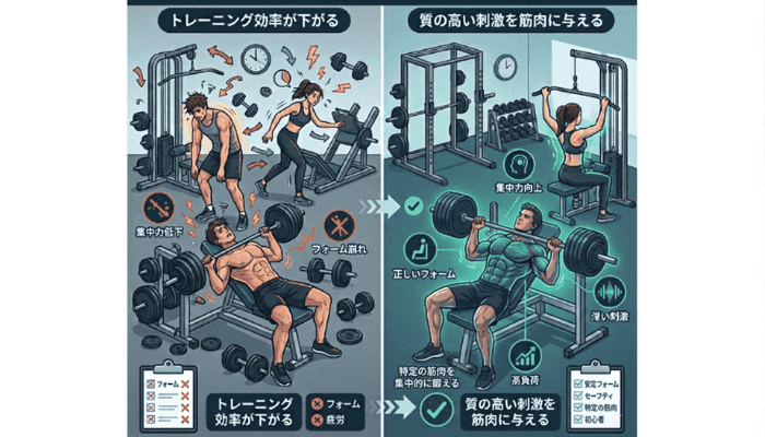 筋トレは種目数が多いほど効果がある？