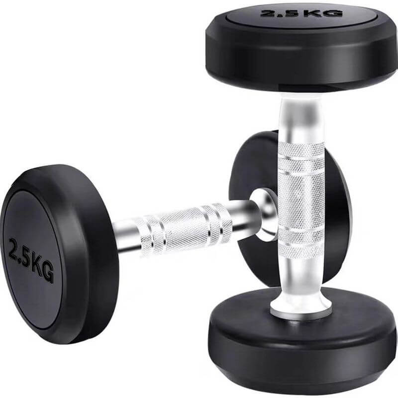 ヘックスラバーダンベル 1kg -10kg 各2個1組 収納タワー セット
