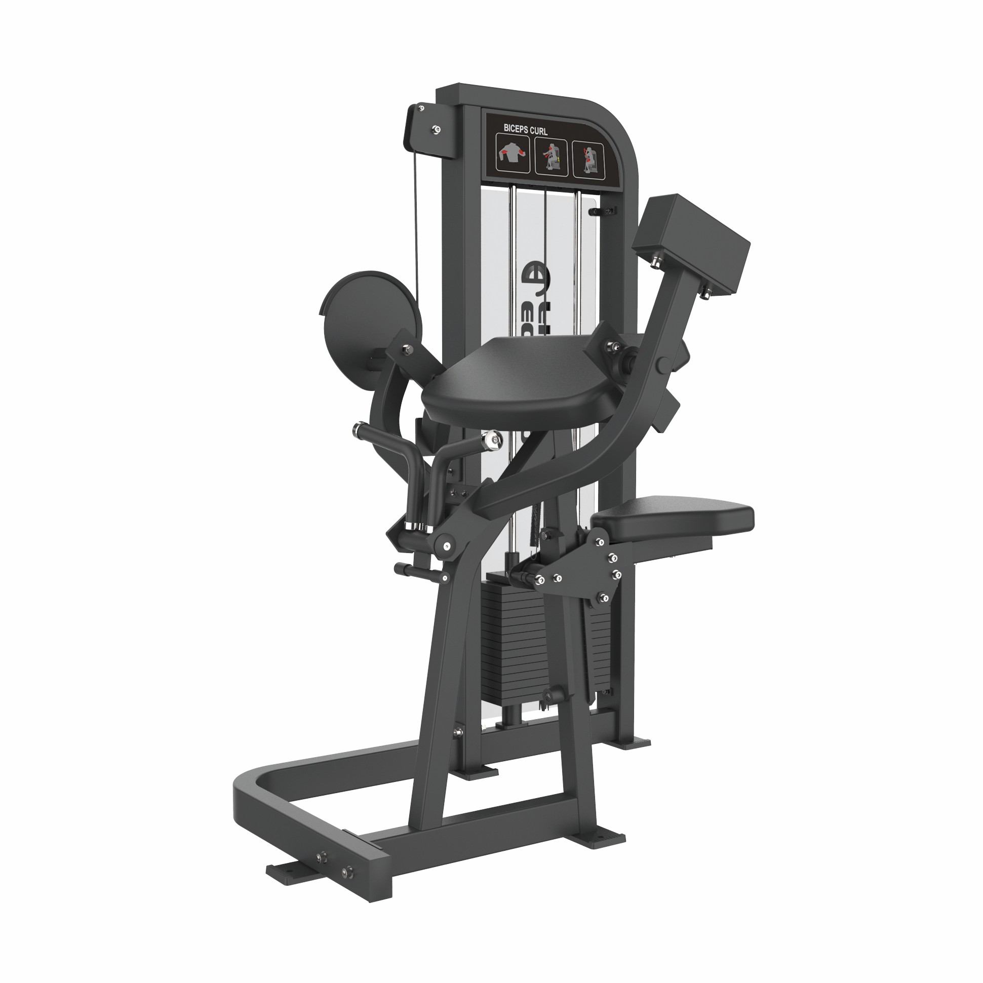 NEVER GIVE UP+ M6 多機能トレーニングマシン LBS-006 バイセプスカール|エコレコフィットネスマシン販売
