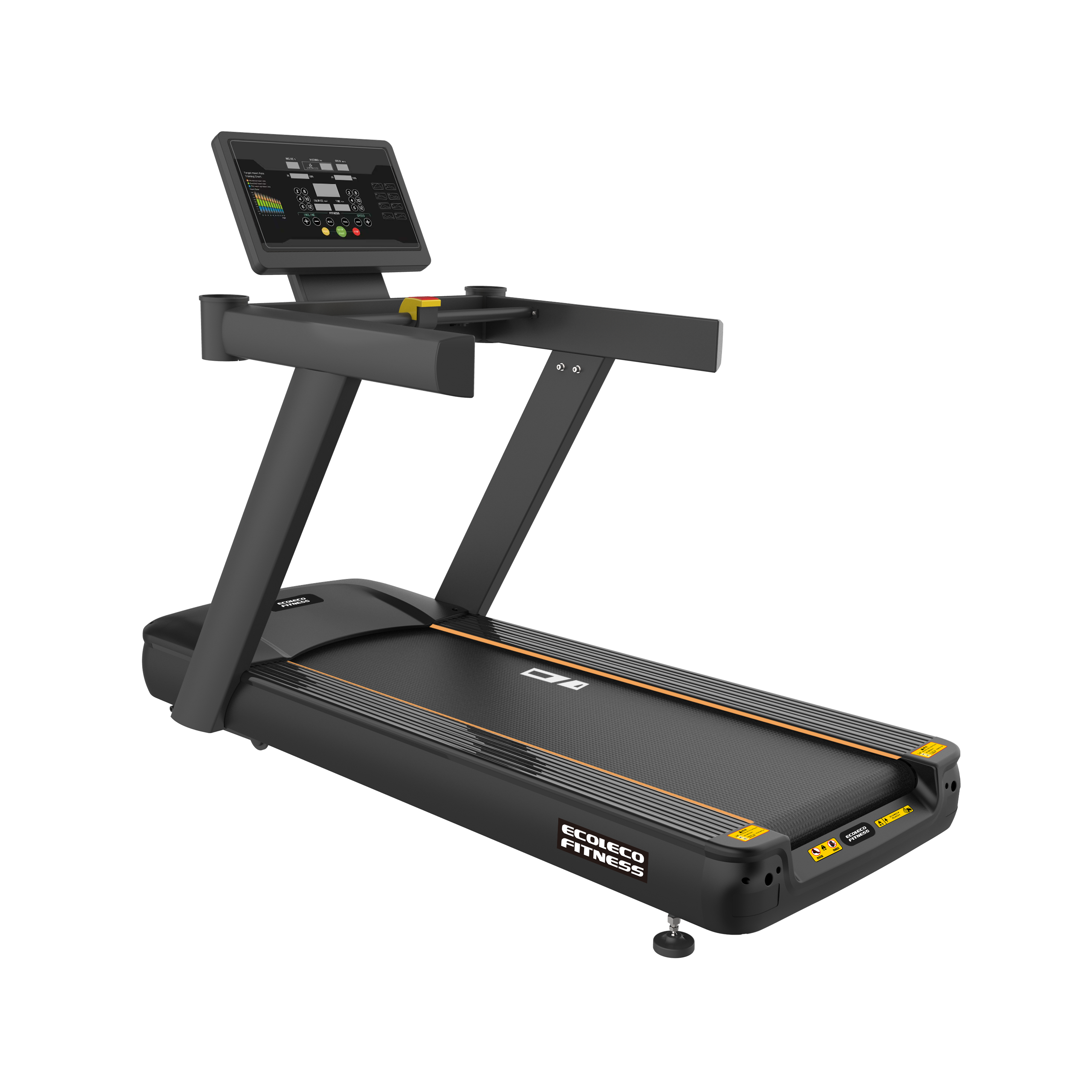 EC-8800F業務用トレッドミルLEDモニター| エコレコフィットネスマシン販売
